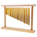 Durable 20 Tones Single-row Wind Chime Bar Bells for Chapel House Decoration Ornament