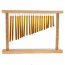 Durable 20 Tones Single-row Wind Chime Bar Bells for Chapel House Decoration Ornament