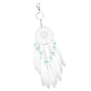 Novelty Dream Catcher Feather Keychain Key Buckle Key Ring Keyfob Pendant Car Ornaments Gift Home Decor Accessories
