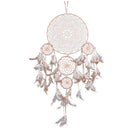 Indian Style Dreamcatcher with Five Rings Home Window Wall Hanging Pendant Furnishing Holiday Decorative Ornaments