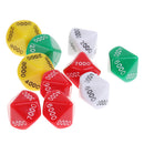 Set of 10 Pieces 10 Sided Dice D10 for D&D RPG Party Table Roleplaying Board Games Toys Party Supplies