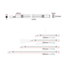 310mm Length Steel Truss Rod with Brass Head for Electric Guitar Bass Mandolin Accessories