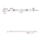 460mm Length Steel Truss Rod with Brass Head for Electric Guitar Bass Mandolin Accessories