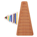 Wood Montessori Math Learning Material Preschool Training Learning Kids Toys