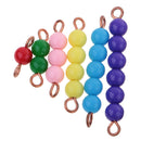 Wood Montessori Math Learning Material Preschool Training Learning Kids Toys