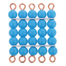 Baby Toys Montessori Math Mathematics Materials Toys Colorful Beads Stair Teaching Square 1 to 10 Kids Kindergarten Teaching Aids