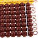 Baby Toys Montessori Math Mathematics Materials Toys Colorful Beads Stair Teaching Square 1 to 10 Kids Kindergarten Teaching Aids