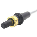 Stanless Steel with Ebony Cello Endpin for Practice Concert 3/4 4/4 Cello Accessory Parts 19.68inch