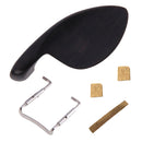 4/4 Violin Fittings Set Chinrest & Tuning Pegs & Tailpiece & Endpin & Tailgut & Clamp