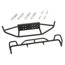Tube Bumper Front & Rear Bumper Set for 1:10 RC Car Rock Crawler Parts Black