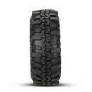 4 Pieces 1:10 Rubber Rock Crawler Tyres with Alloy Wheel Rim for RC4WD D110 AXIAL SCX10 Traxxas