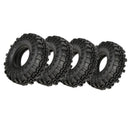 4 Pieces 1:10 Rock Crawler Tyres for Axial SCX10 CC01 RC4WD D110 HSP Redcat 1.9'' RC Car Tire