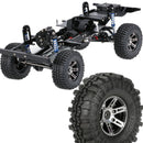 4 Pieces 1:10 Rock Crawler Tyres for Axial SCX10 CC01 RC4WD D110 HSP Redcat 1.9'' RC Car Tire
