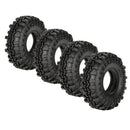 4 Pieces 1:10 Rock Crawler Tyres for Axial SCX10 CC01 RC4WD D110 HSP Redcat 1.9'' RC Car Tire