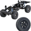Durable 1 Set Tyre and Wheel Rim for SCX10 CC01 RC4WD D90 D110 1:10 Rock Crawler