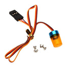2 Pack RC Car Police Flash Light LED Light 360Â° Rotation for RC Car Truck Accessory Yellow Light