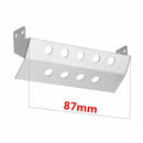Durable RC Anti Crash Plate Steering Sump Guard Defender Protector with Screws Kits DIY Fit 1/10 RC4WD Gelande D90 Model Car