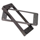 Guitar Pickup Rings Humbucking Pickup Ring 2 Set Neck & Bridge Curved Bottom Black