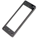 Guitar Pickup Rings Humbucking Pickup Ring 2 Set Neck & Bridge Curved Bottom Black