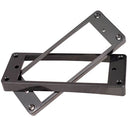 Guitar Pickup Rings Humbucking Pickup Ring 2 Set Neck & Bridge Curved Bottom Black