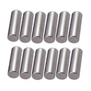 Chrome Instrument Accessory 12x Electric Guitar Bass Pickup Magnet Rod Slug