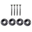 4Pcs Guitar Body Neck Fixed Mounting Screw Ferrules for Electric Bass Guitar Parts