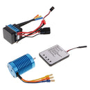 3300KV Sensorless Brushless Motor Waterproof 45A ESC Program Card for 1/12 RC Car