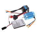 3930KV Brushless Motor+45A ESC+LED Programing Card for 1/10 1/12 RC Car Part