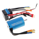 Waterproof 3660 3800KV Brushless Motor with 60A ESC for 1/10 RC Car Truck Crawler
