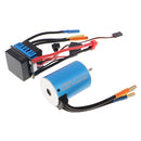 Waterproof 3650 4300KV Brushless Motor with 60A ESC for 1/10 RC Car Truck