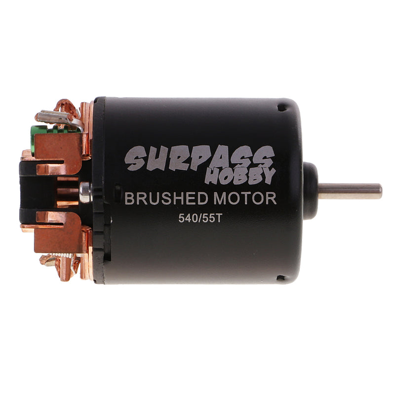 High Quality 540 55T Sensored Brushed Motor for 1/10 RC Car Parts Black New