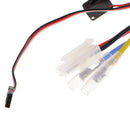 540 45T Brushed Motor with 60A Waterproof Brushed ESC for 1/10 RC Car Truck Parts