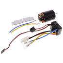 540 45T Brushed Motor with 60A Waterproof Brushed ESC for 1/10 RC Car Truck Parts