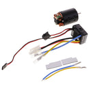 540 45T Brushed Motor with 60A Waterproof Brushed ESC for 1/10 RC Car Truck Parts