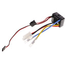 540 45T Brushed Motor with 60A Waterproof Brushed ESC for 1/10 RC Car Truck Parts