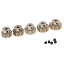M0.6 3.175mm 18T 19T 20T 21T 22T Pinion Motor Gears For 1/8 1/10 RC Buggy Monster Truck Toy Car Accessory