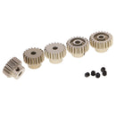 M0.6 3.175mm 18T 19T 20T 21T 22T Pinion Motor Gears For 1/8 1/10 RC Buggy Monster Truck Toy Car Accessory