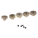 Motor Pinion Gear M0.6 23T-27T 3.175mm Shaft Diameter for 1/10 1/8 RC Cars