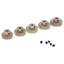 Motor Pinion Gear M0.6 23T-27T 3.175mm Shaft Diameter for 1/10 1/8 RC Cars