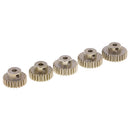 Motor Pinion Gear M0.6 23T-27T 3.175mm Shaft Diameter for 1/10 1/8 RC Cars