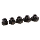 5mm Shaft Motor Pinion Gears 15T 16T 17T 18T 19T M1 for 1/8 RC Buggy Trucks