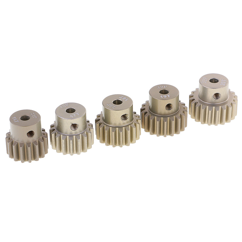 1/10 RC Monster Truck 3.175mm Motor Gear 16T 17T 18T 21T 22T Pinion 32DP 5Pc