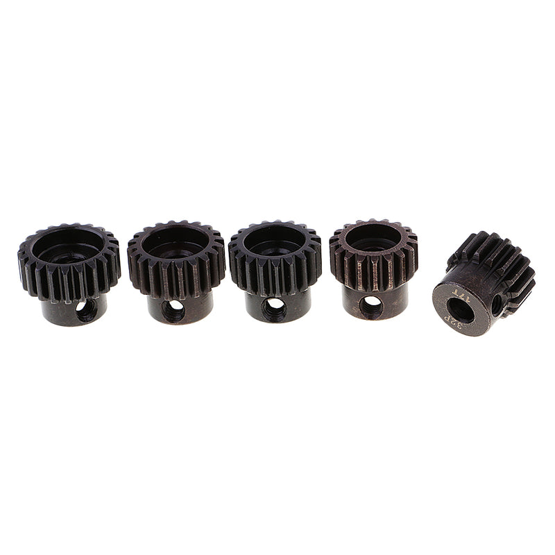 RC Car 5Pcs 5mm Shaft 32DP Motor Gear 17T 18T 19T 20T 21T Pinion Replacement