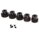 RC Car 5Pcs 5mm Shaft 32DP Motor Gear 17T 18T 19T 20T 21T Pinion Replacement