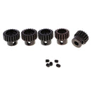 RC Car 5Pcs 5mm Shaft 32DP Motor Gear 17T 18T 19T 20T 21T Pinion Replacement