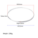 8'' Ukulele Tension Hoop for Banjo String Instrument Accs Replacement Parts