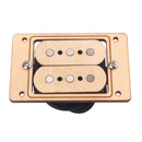 1Pc Dual Coil Humbucking Pickup Maple Replacement Parts for Cigar Box Guitar