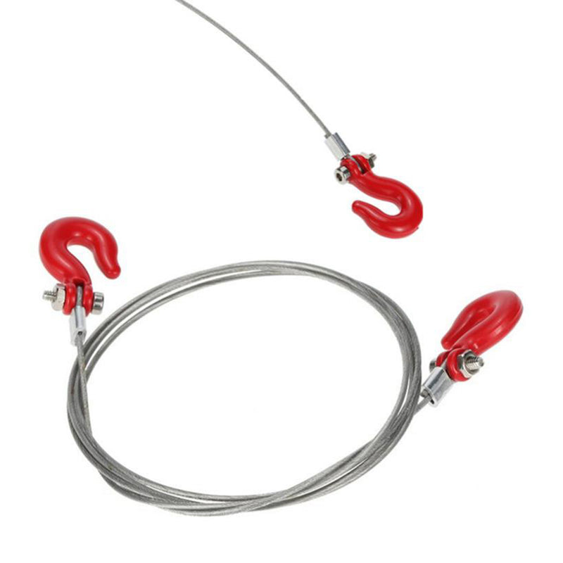 2PCS RC Car Tow Rope for Traxxas Hsp Redcat RC4WD Axial Scx10 D90 Car Truck