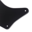 Electric Guitar Pickguard Scratch Plate For Tele La Cabronita 3ply Black