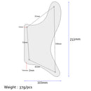 Electric Guitar Pickguard Scratch Plate For Tele La Cabronita 3ply Black